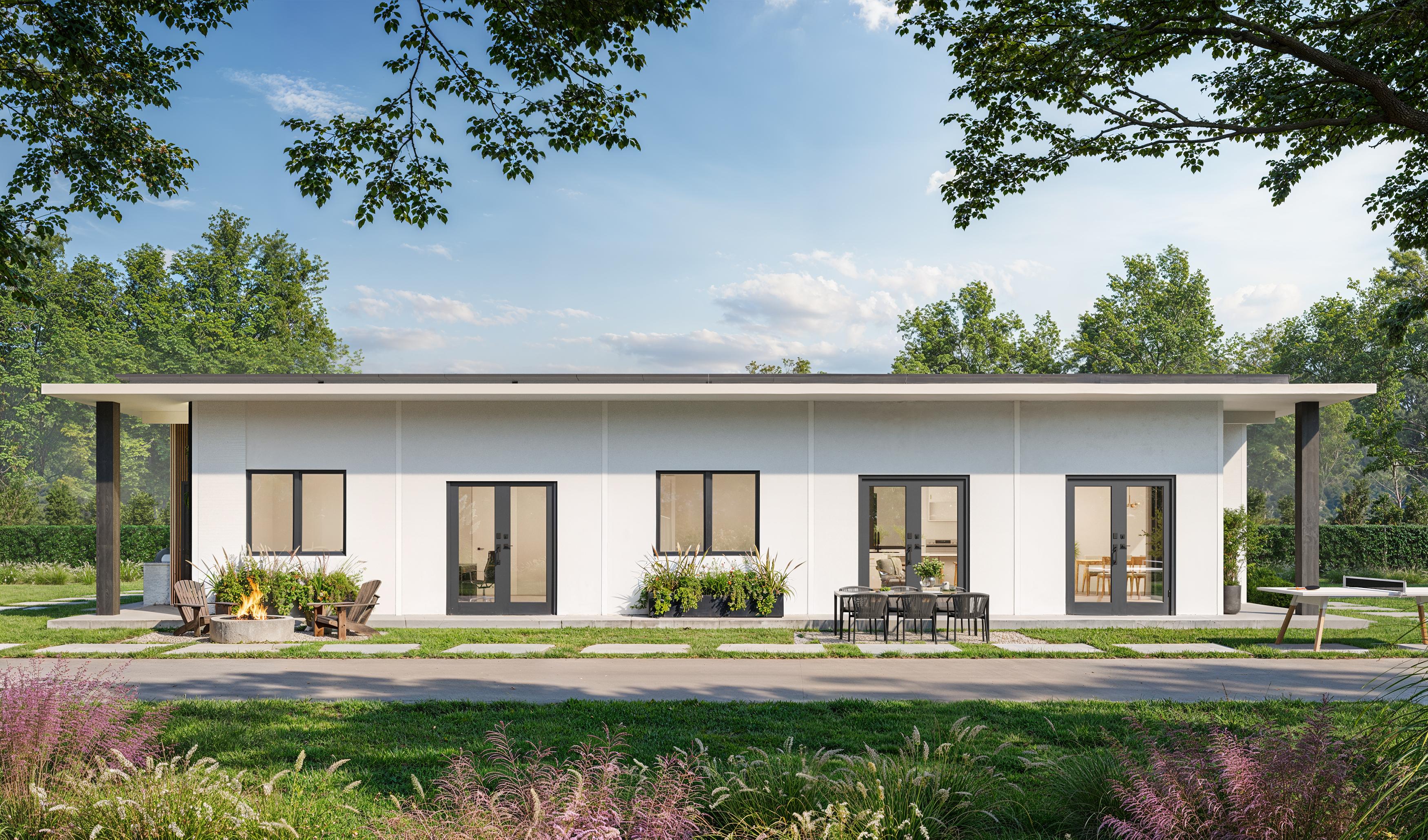 Modern entertainment space