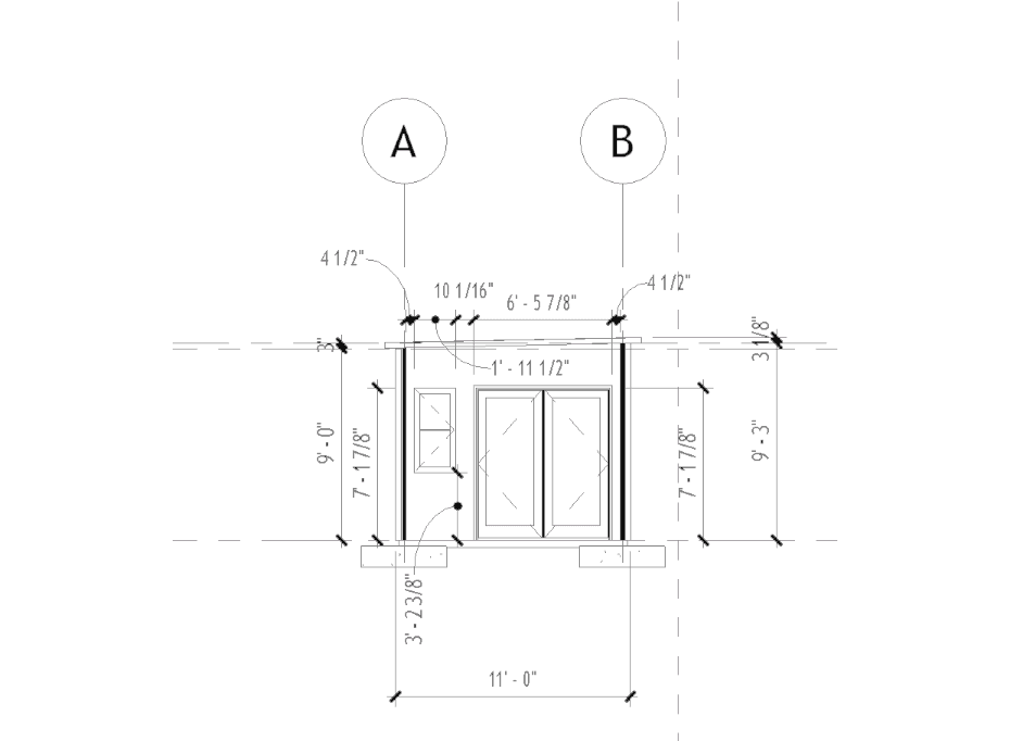 Floor Plan Front View